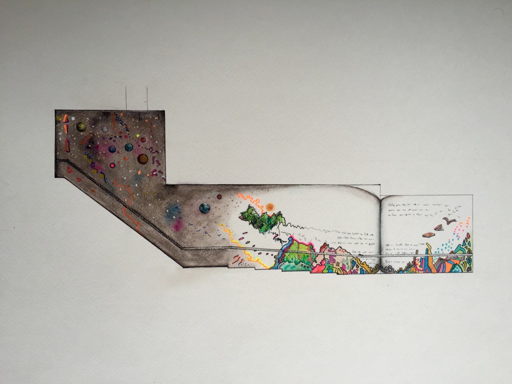 Feature Interview with Connie Rose, Painter of YU’s Brand New Library Mural Feature Interview with Connie Rose, Painter of YU’s Brand New Library Mural