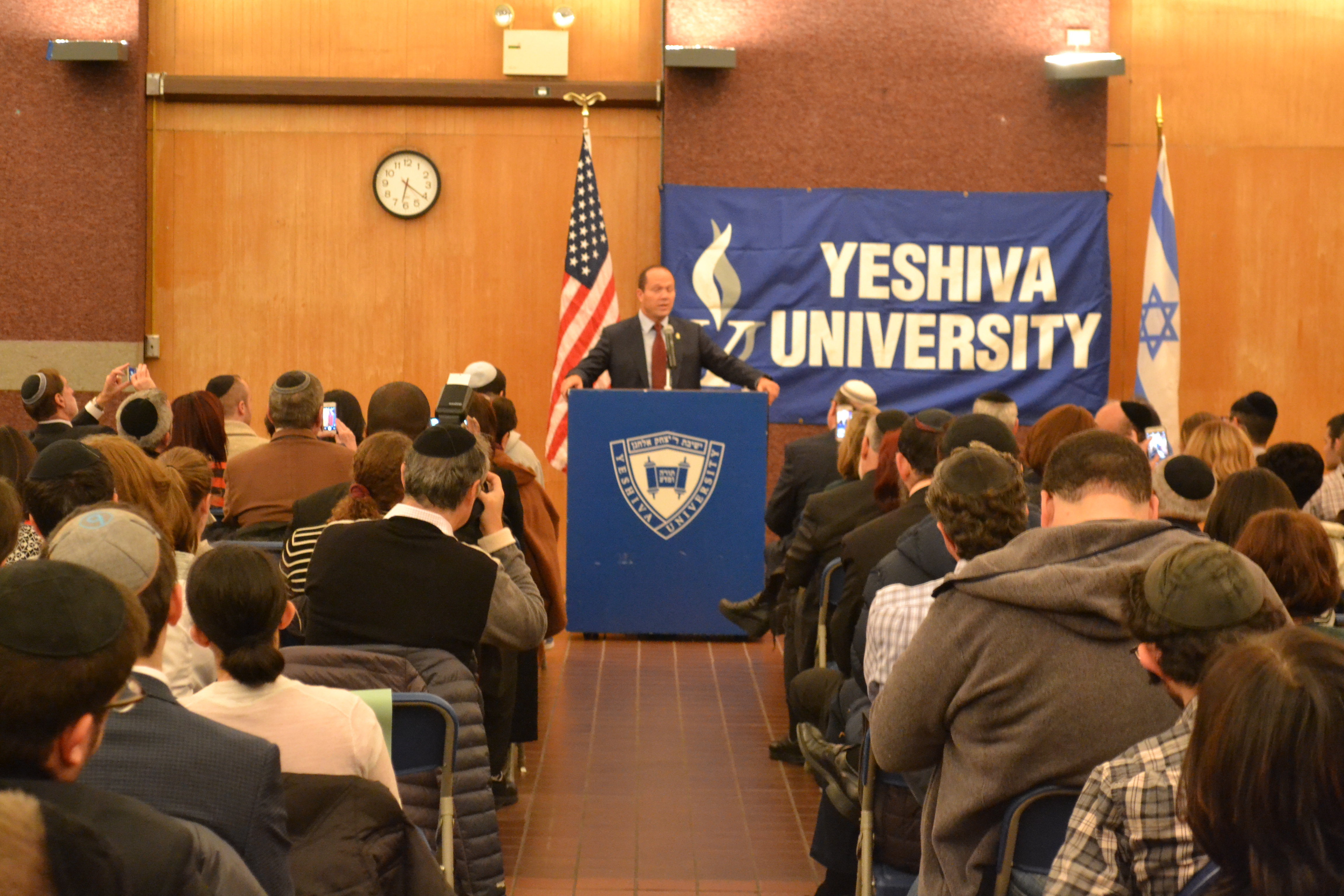 Mayor of Jerusalem Addresses YU Community Before Receiving Honorary Degree Mayor of Jerusalem Addresses YU Community Before Receiving Honorary Degree