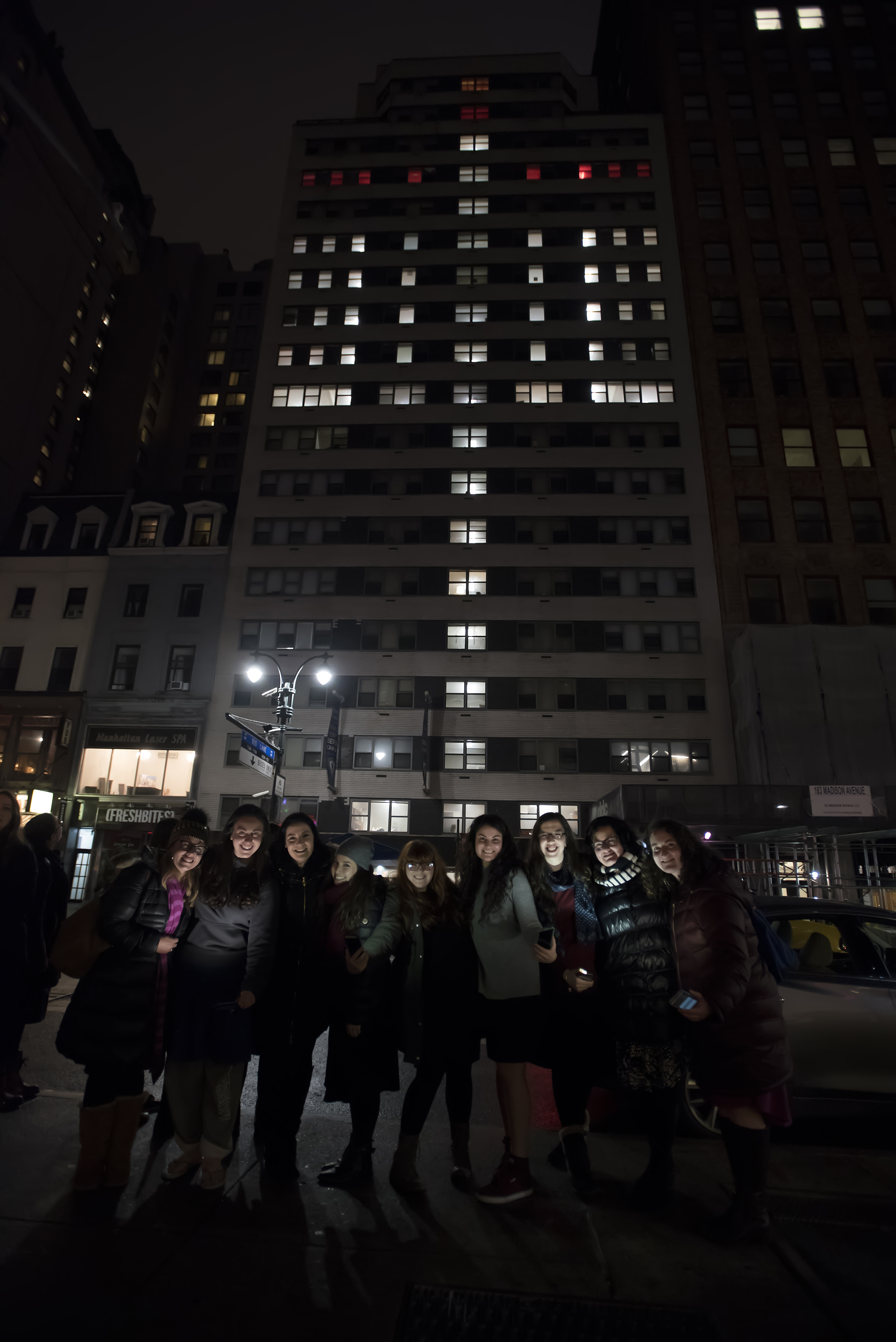 Beren Campus Lights up 34th Street Beren Campus Lights up 34th Street
