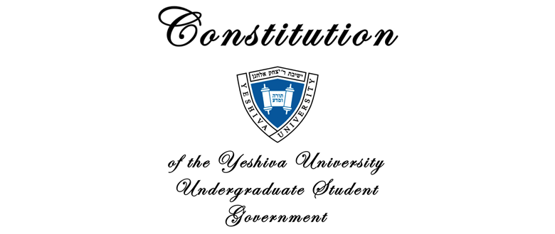 Why the Student Constitution Is Invalid Why the Student Constitution Is Invalid
