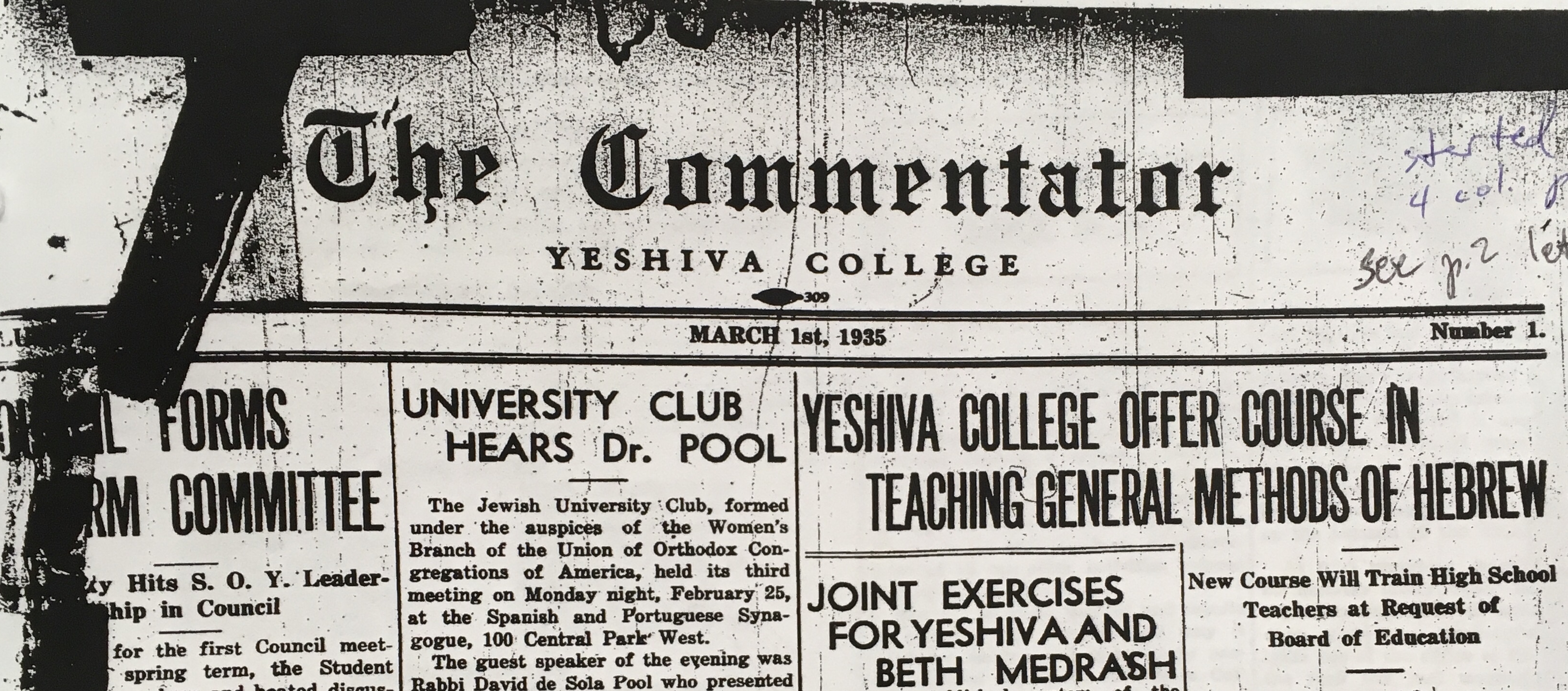 Editor’s Note: On the Age of The Commentator Editor’s Note: On the Age of The Commentator