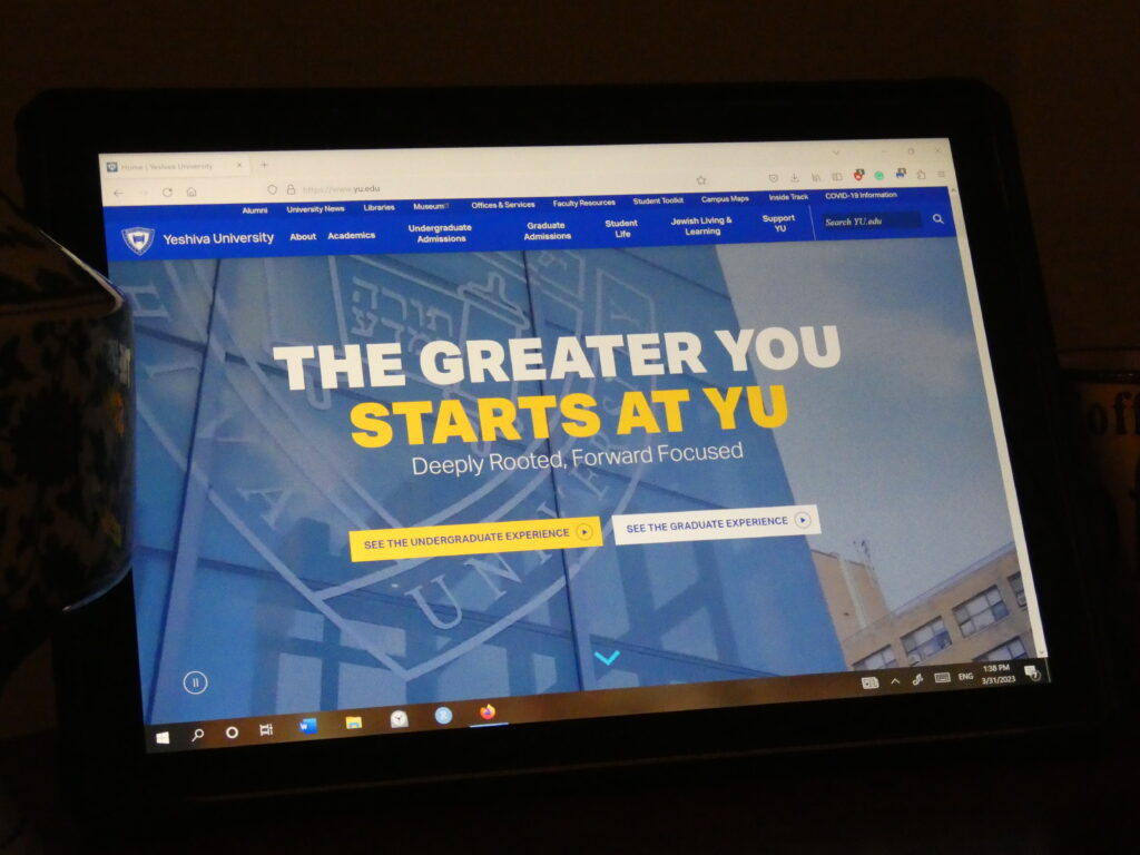 Yu Elearning Yeshiva University Modernizes Main Website - The Commentator